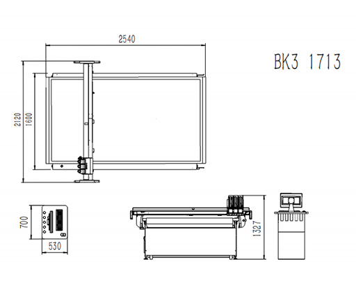 BK3 1713 Static Table