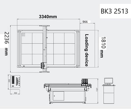 BK3-2513 Conveyor Table